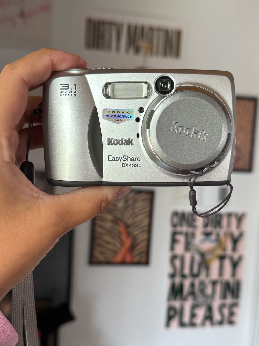Kodak EasyShare DX4330 Silver Point-and-Shoot Digital Camera